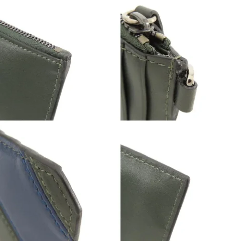Jimmy Choo Pre-owned Leather home-office Gray Dames