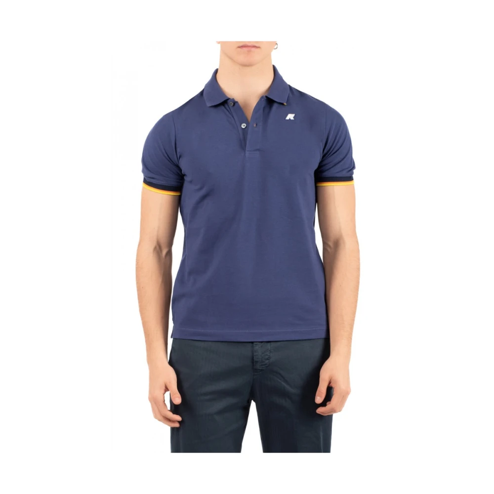 K-Way Uomo Blu - Elegante Giacca Polo - Tops - 2XL