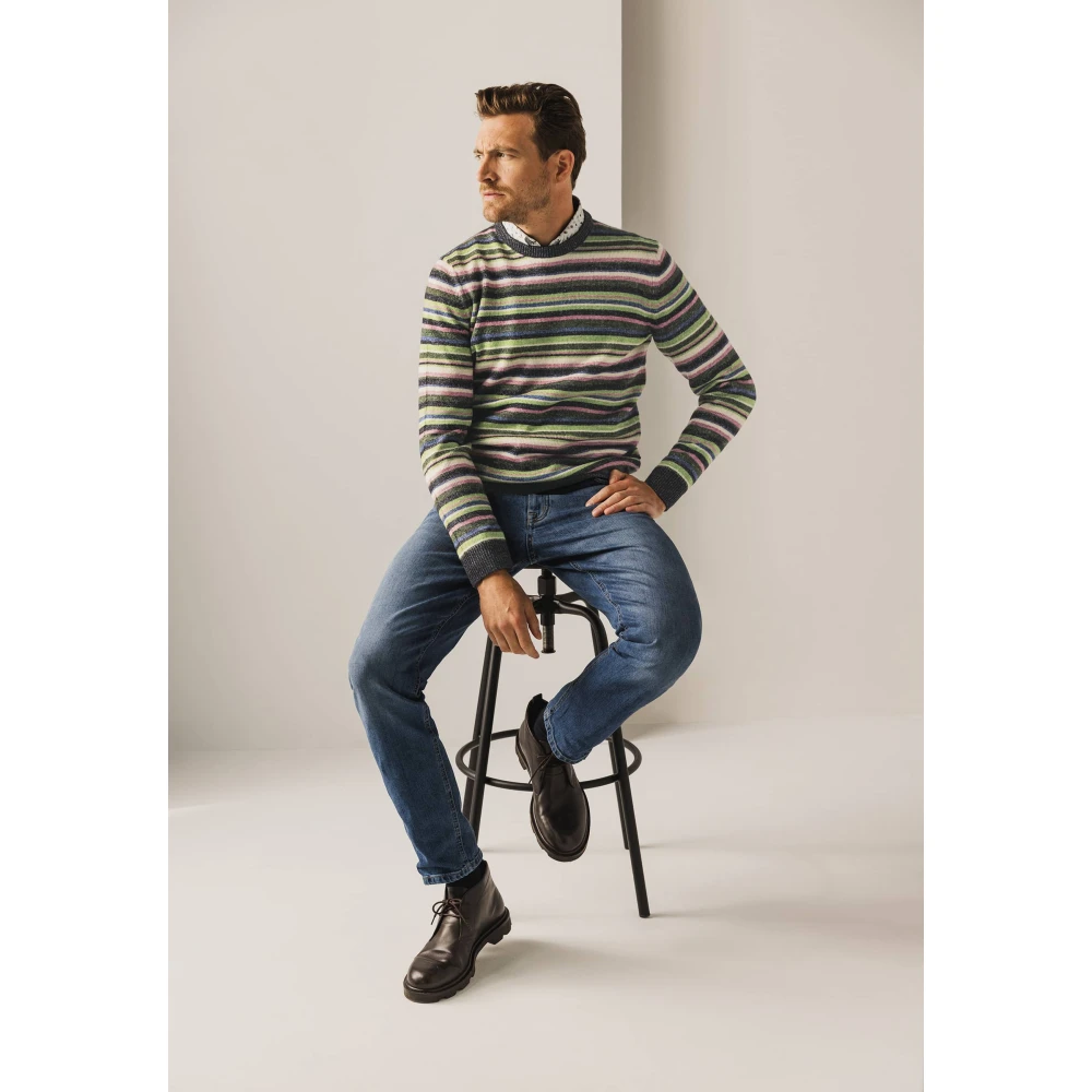 State of Art Stijlvolle Pullover Multicolor Heren