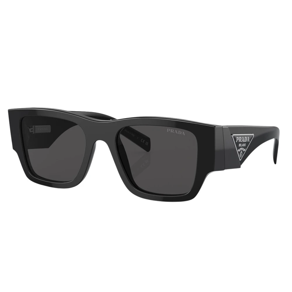 Prada Unisex Zwart Pr10zs Zonnebrillen