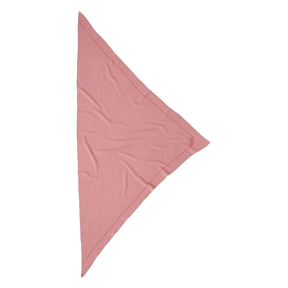 Lala Berlin Kasjmier Driehoekige Solide Sjaal Fandago Pink Dames