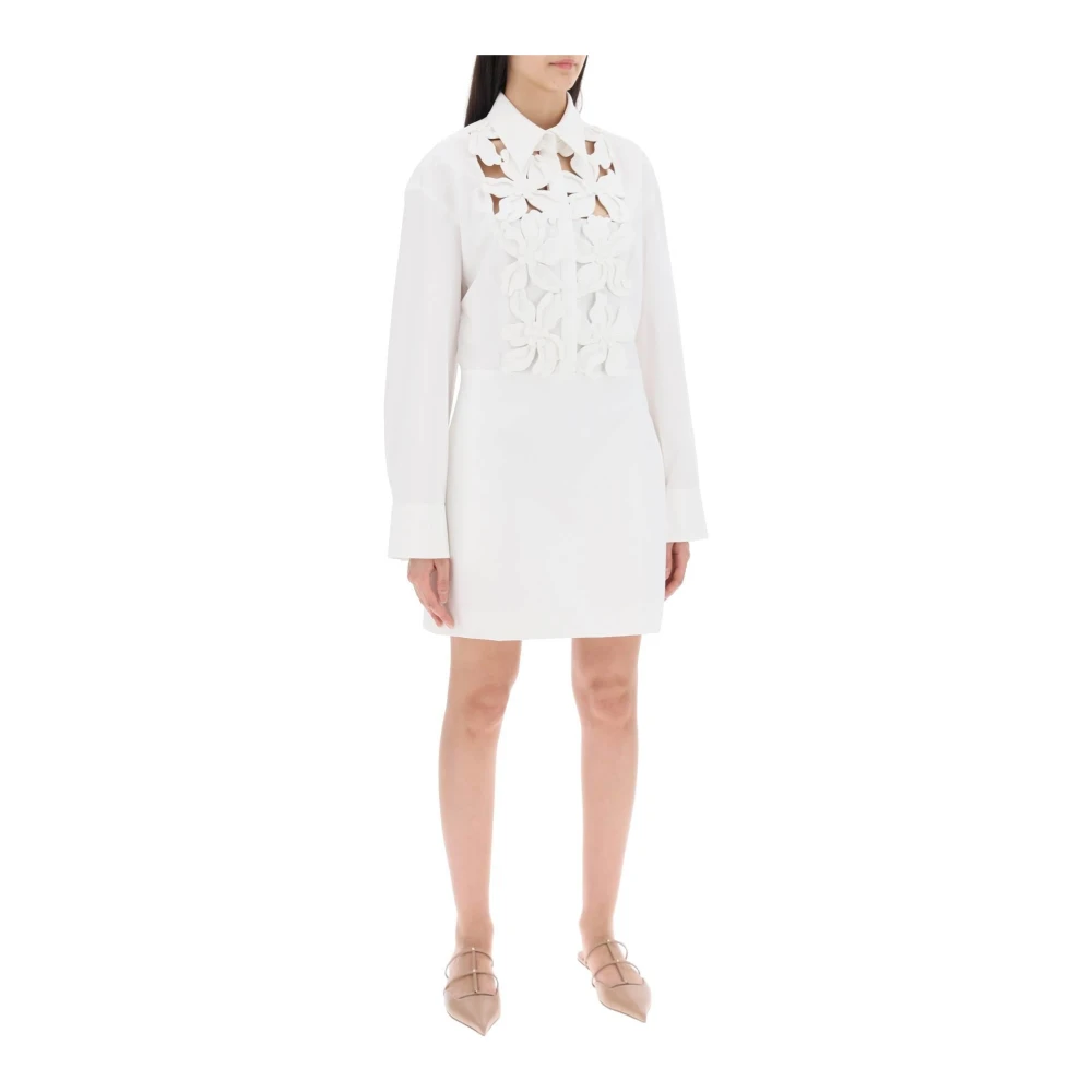 Valentino Garavani Shirt Dresses White Dames