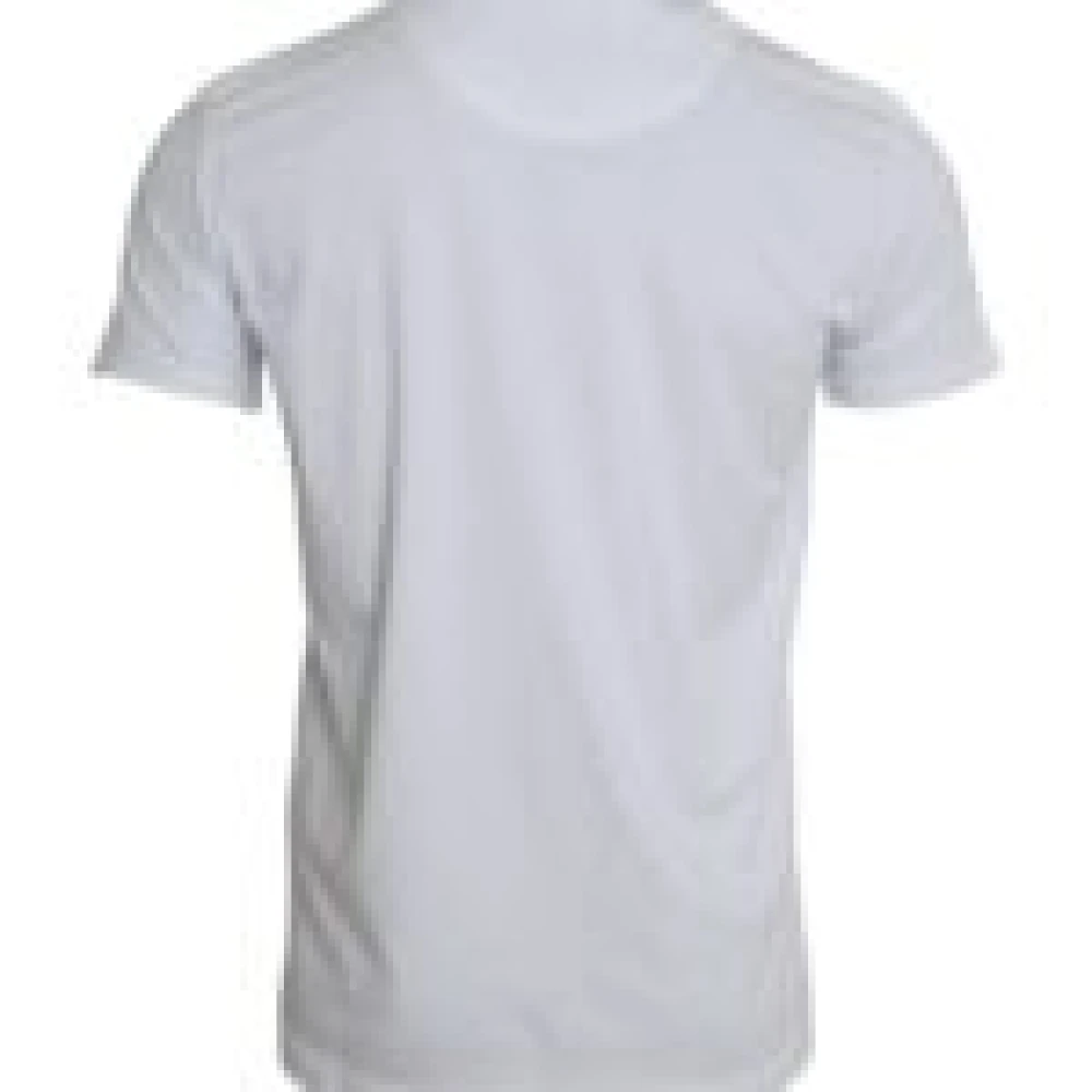 Dolce & Gabbana Wit Katoenen T-shirt met Ronde Hals en Korte Mouwen White Heren