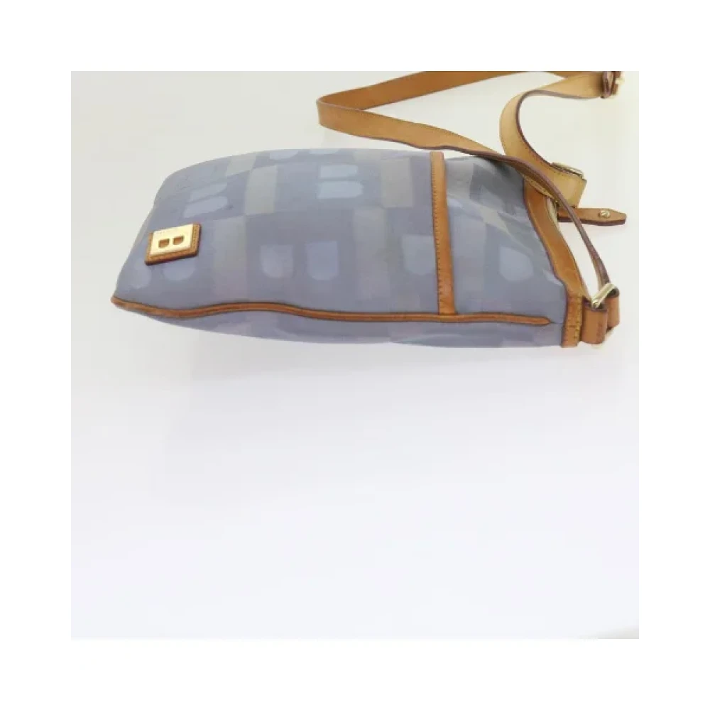 Bally Pre-owned Canvas shoulder-bags Blue Dames