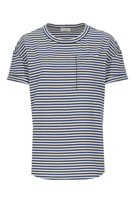 t-shirt-en-coton-raye-bleu-avec-poche