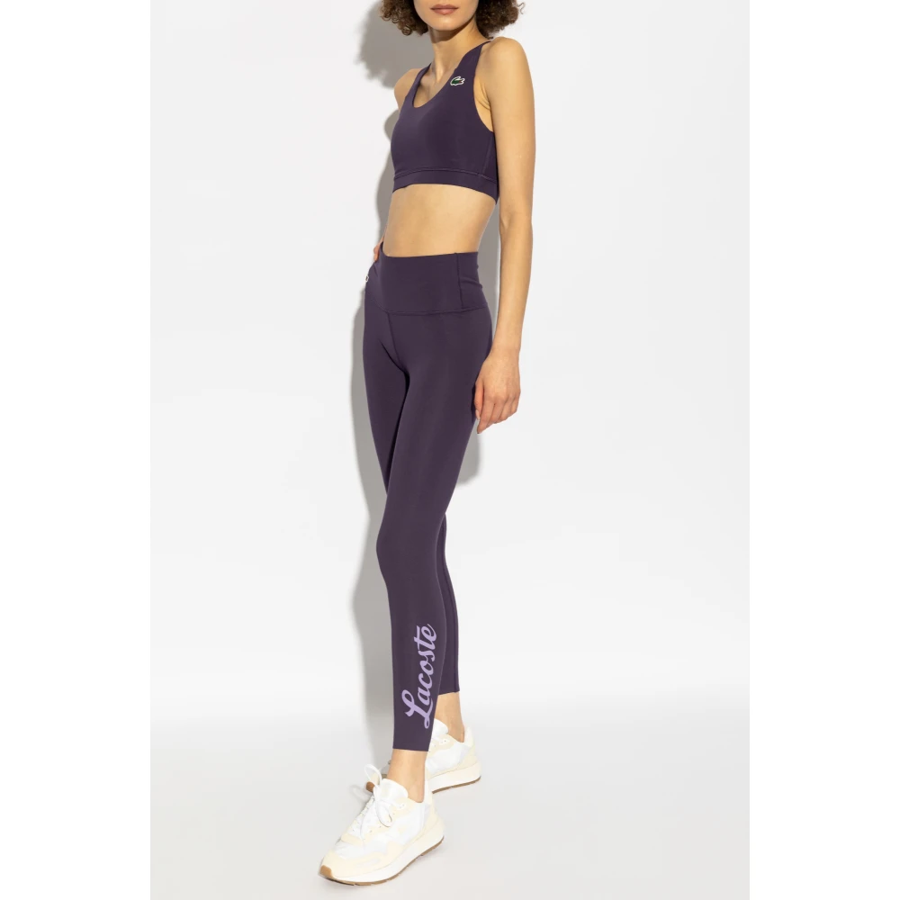 Lacoste Sportbeha Purple Dames