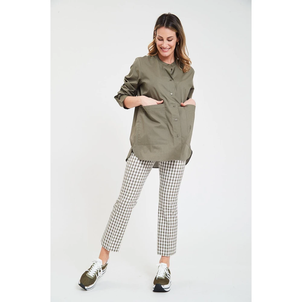 Alpha Studio Guru Overhemd Green Dames