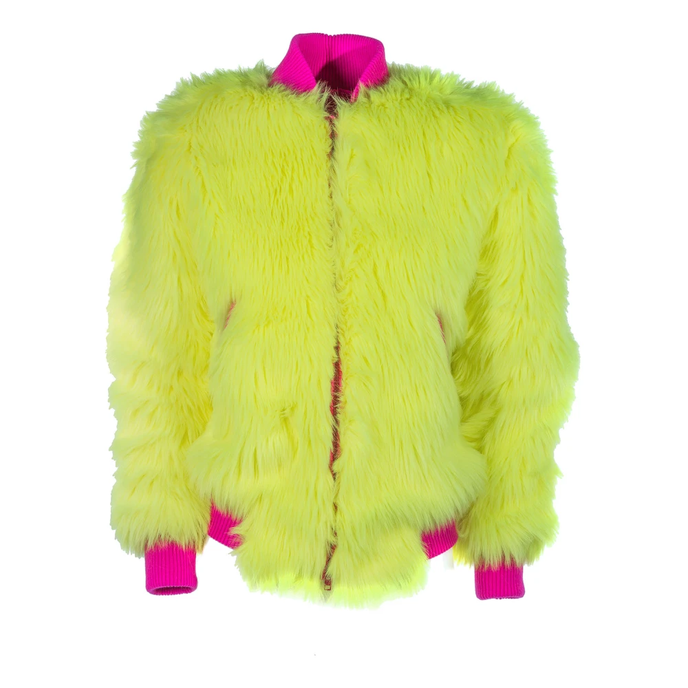 Jackets > Faux Fur & Shearling Jackets - - Alberta Ferretti - Modalova