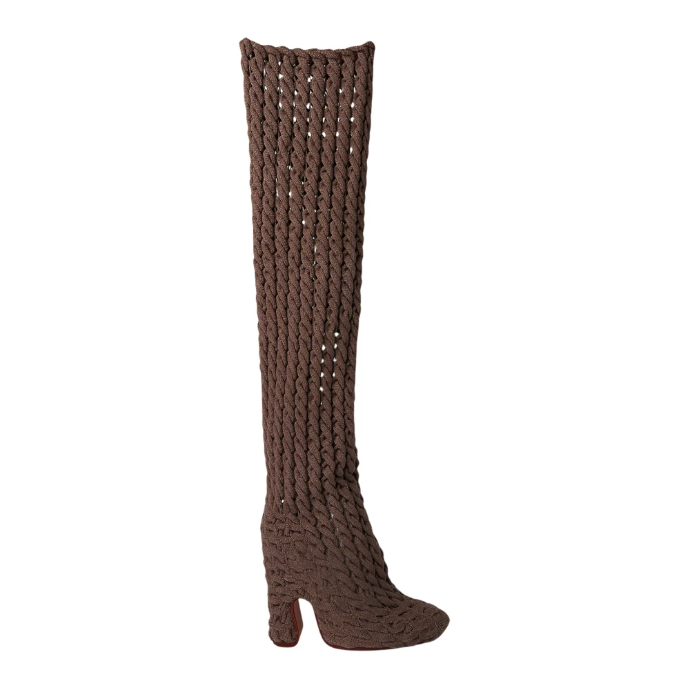 Isa Boulder Women's Brown Over-The-Knee Boots, 3 Uk, Minicable Boots