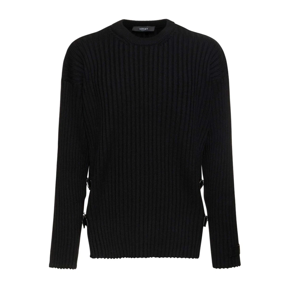 Knitwear > Round-neck Knitwear - - Versace - Modalova