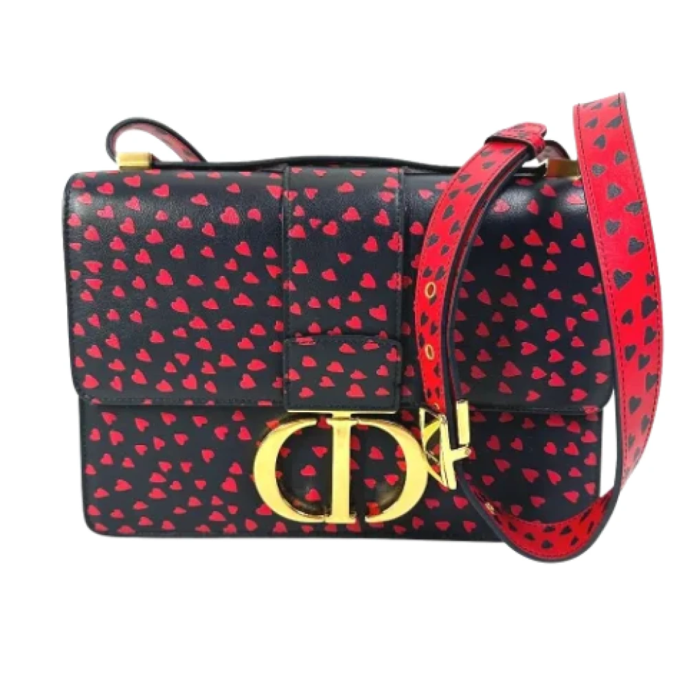 Dior Vintage Pre-owned Leather dior-bags Multicolor Dames
