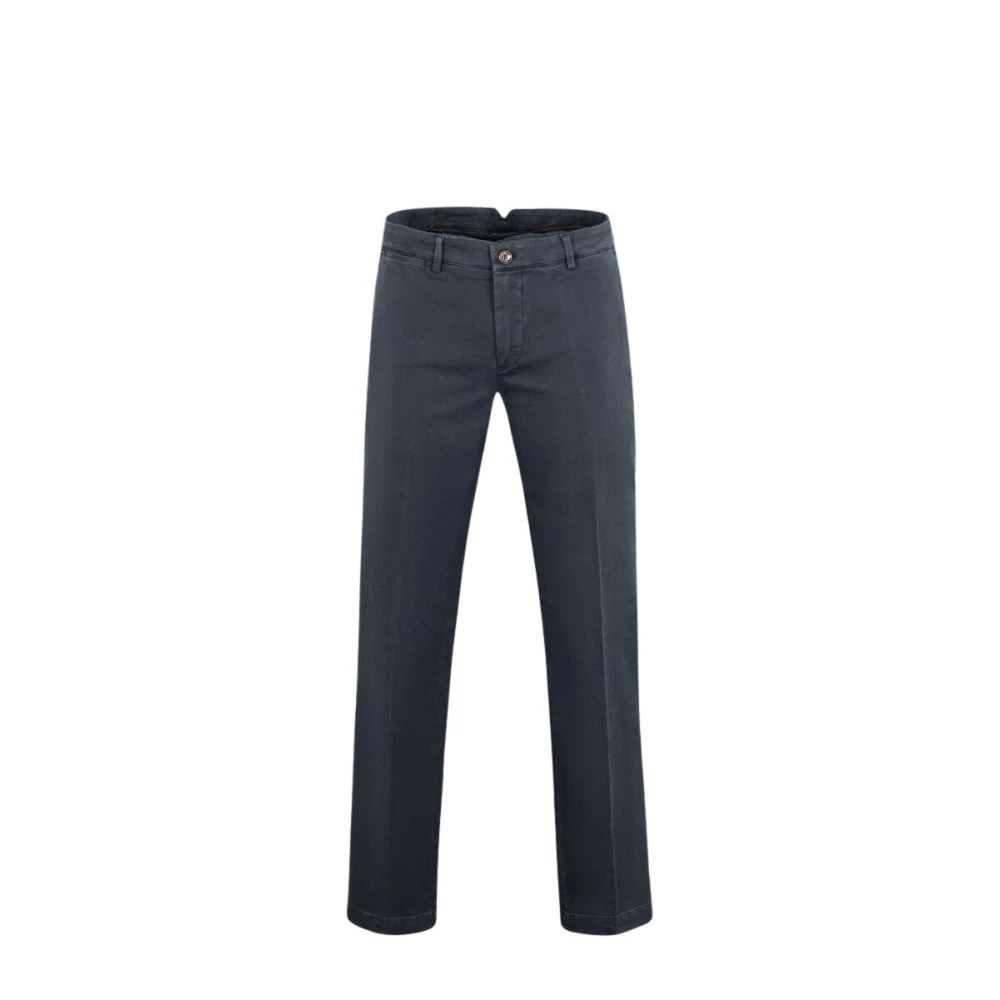 Moorer Men's Blue Chinos, Xl, Filicudi Chinos