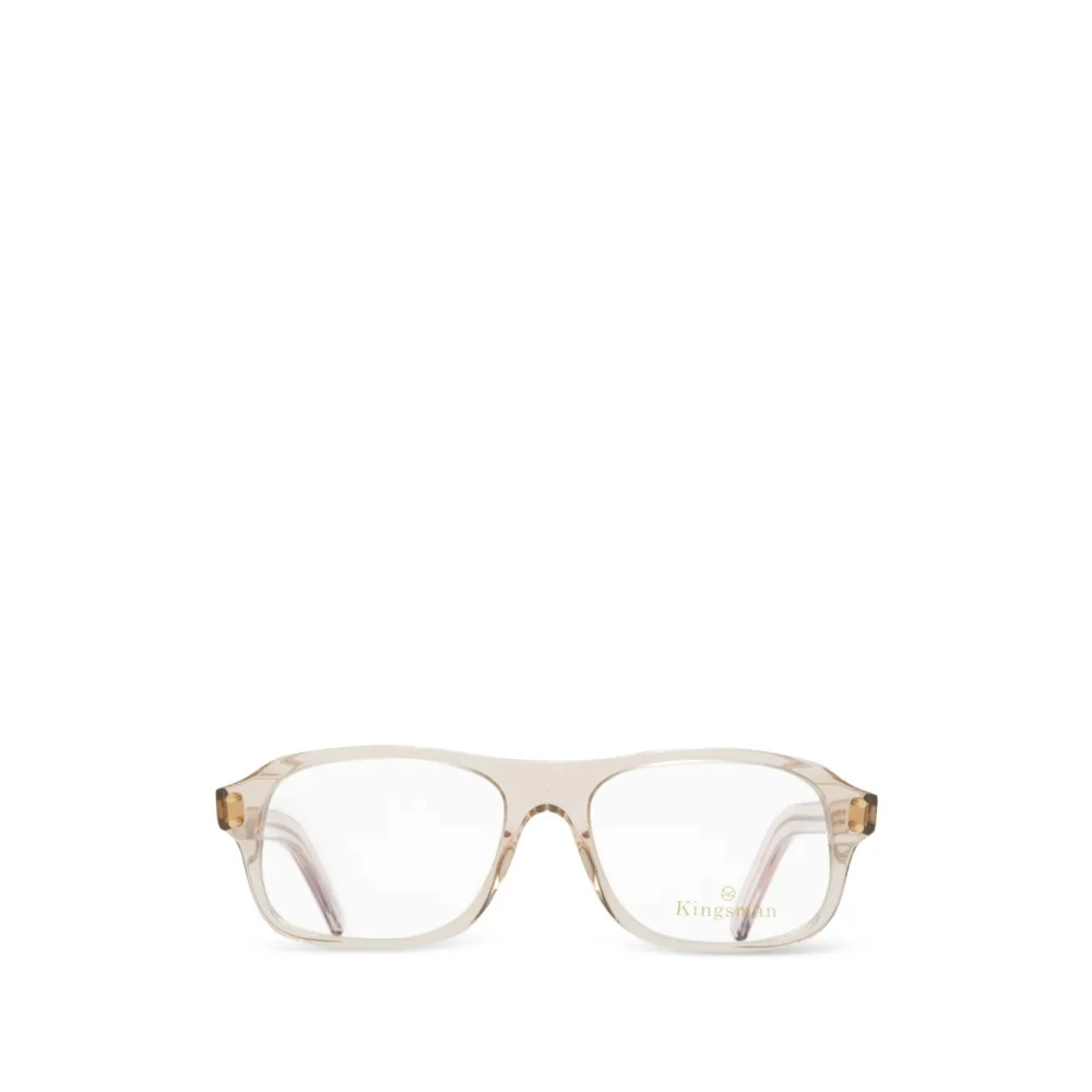 Cutler And Gross Men's Beige Glasses, 54 Mm, Eyeglasses
