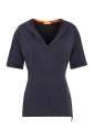 t-shirts-et-polos-noirs-avec-col-en-v