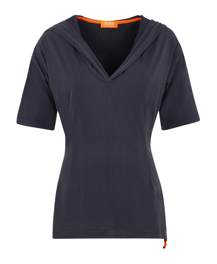 t-shirts-et-polos-noirs-avec-col-en-v