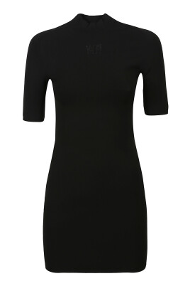 robe-mini-manches-courtes-avec-logo-imprime-haute-densite