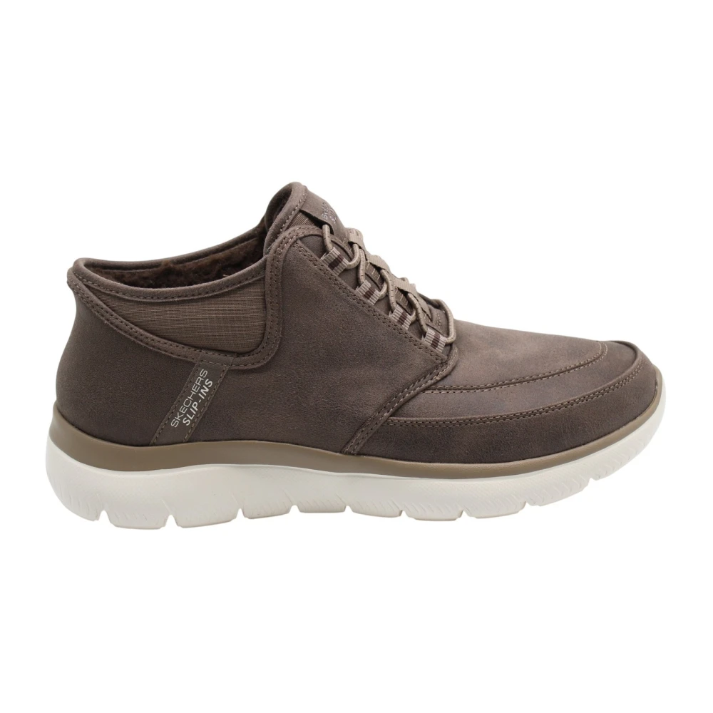 Skechers Men's Chocolate Slip-Ins: Summits - Siegul Sneaker In Size 8 | Textile/Synthetic - Image 2