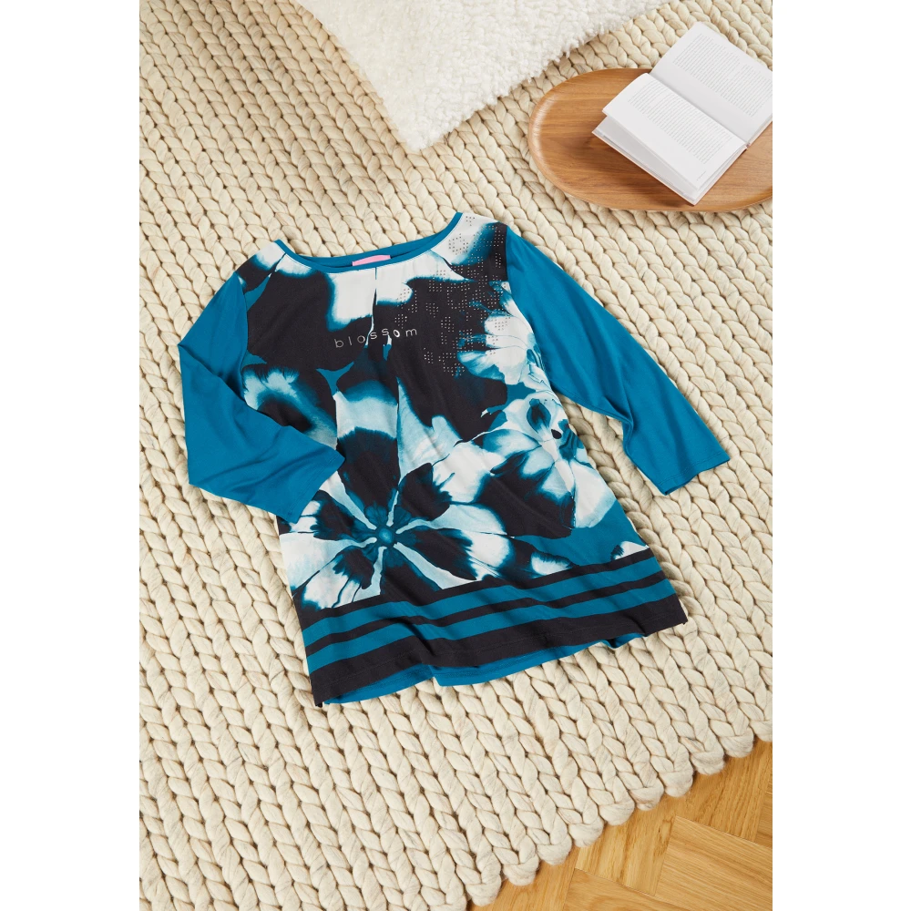 Betty Barclay Bloemenblouse shirt voor stad en reis Multicolor Dames