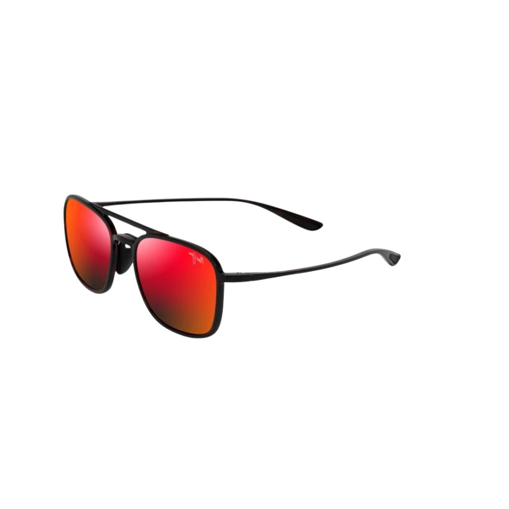 Maui Jim Unisex Red Sunglasses, 55 Mm, Keokea Sunglasses