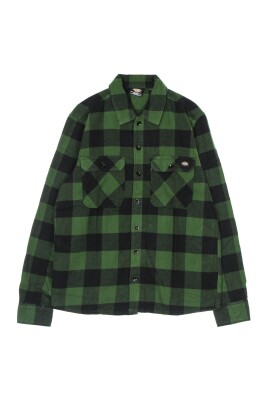 pine-green-flannel-long-sleeve-shirt