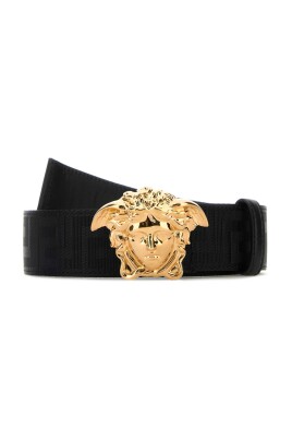ceinture-en-tissu-noir-medusa