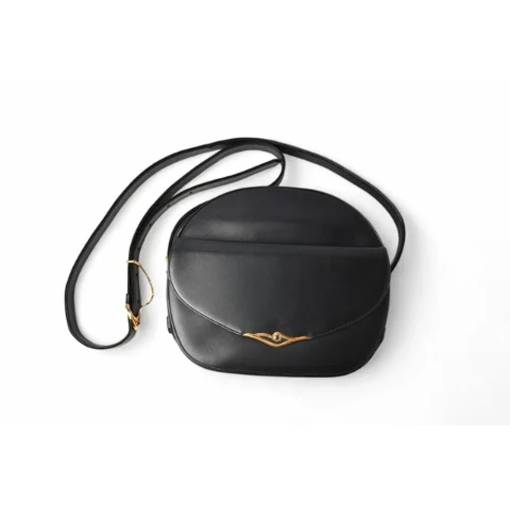 Cartier Vintage Pre-owned Leather shoulder-bags Blue Dames