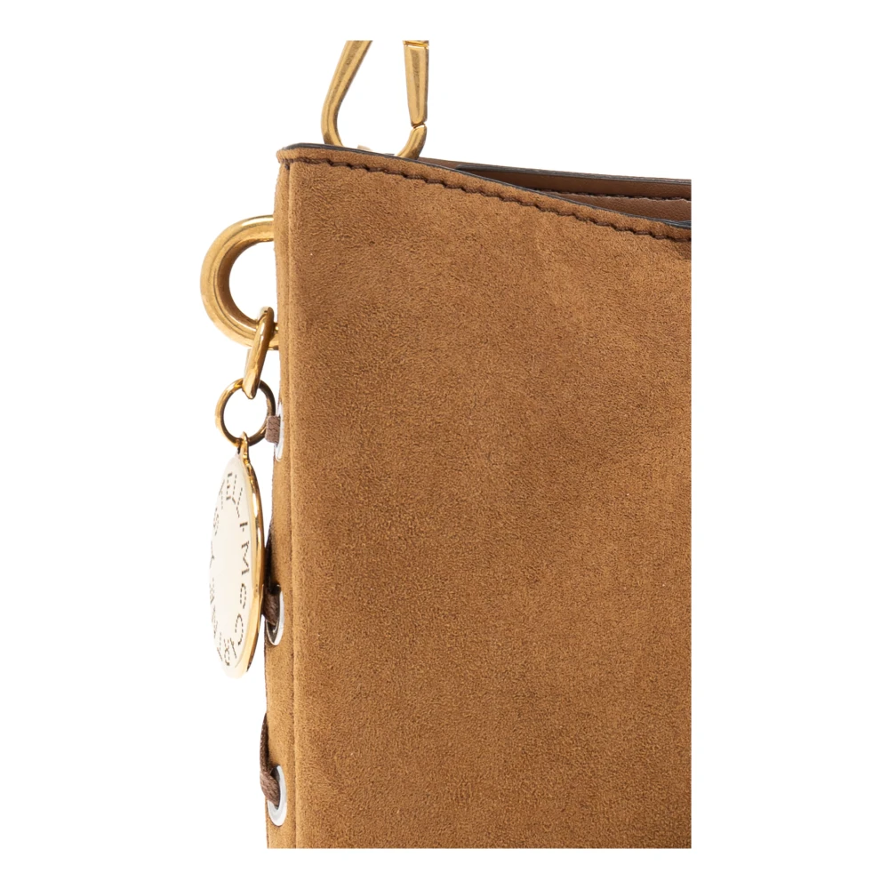 Stella Mccartney Emmer schoudertas Brown Dames