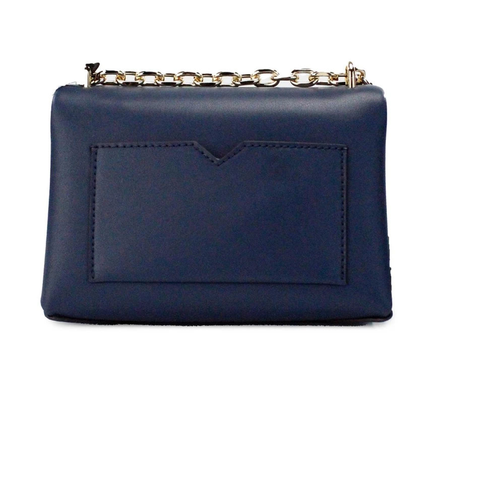 Michael Kors Vegan Convertible Crossbody Tas Blue Dames