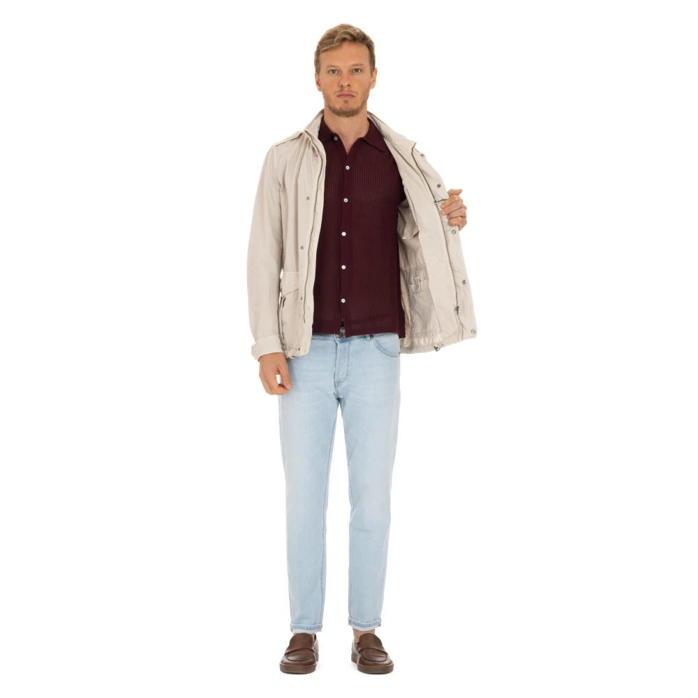 Herno Field Jacket Beige Heren