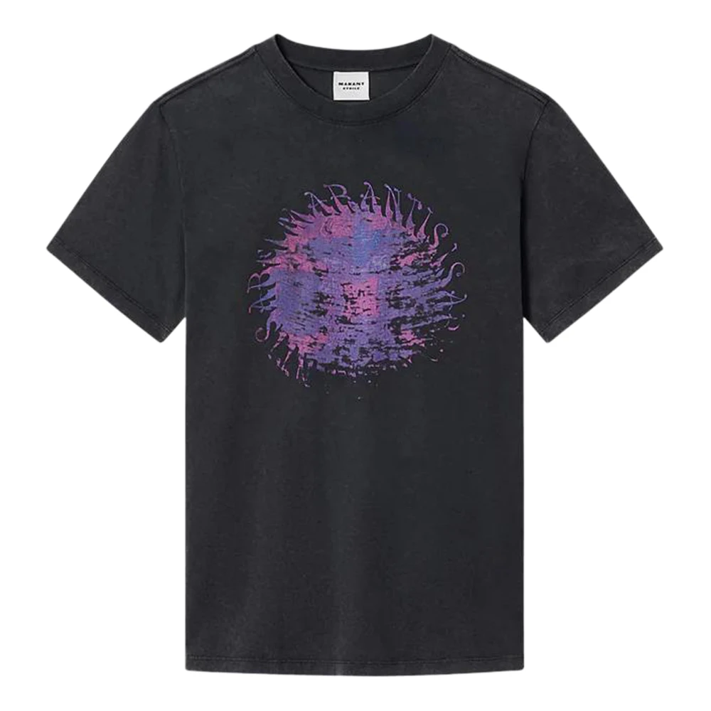Marant Étoile Women's Black Zoeline T-Shirt - T-Shirts - M - Tops