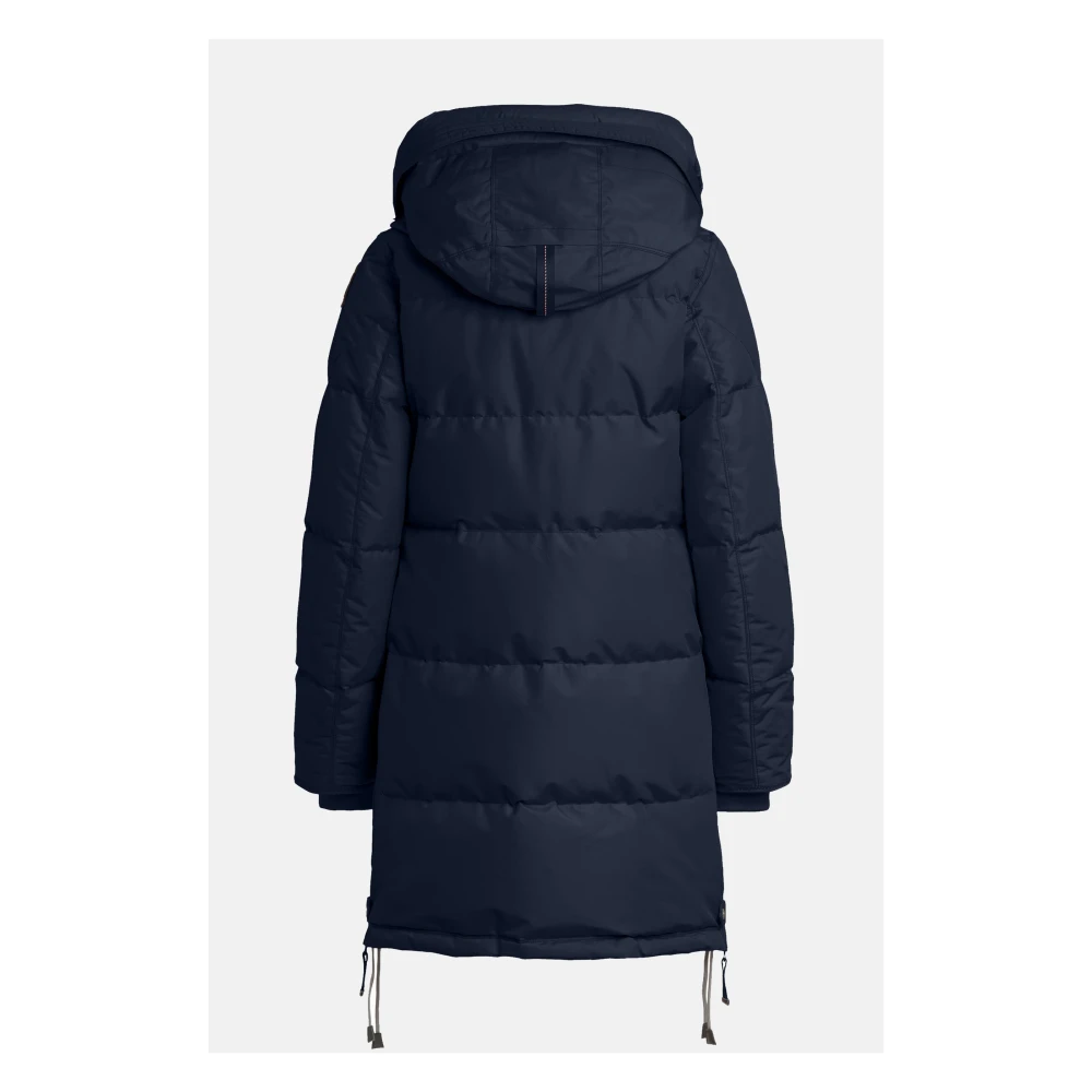 Parajumpers Lange Beer Gewatteerde Jas Blue Dames