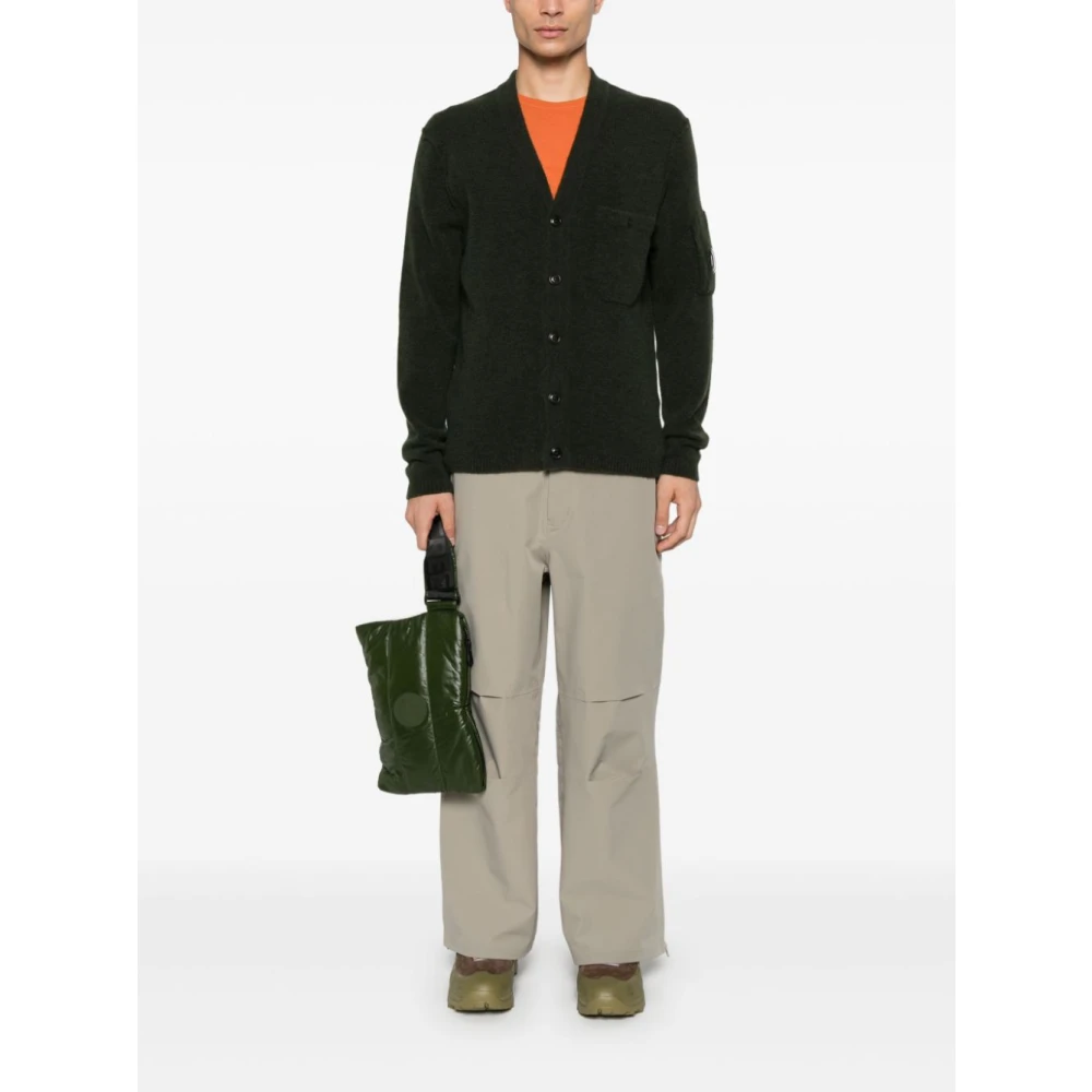 C.P. Company Stijlvolle Gebreide Vest Green Heren