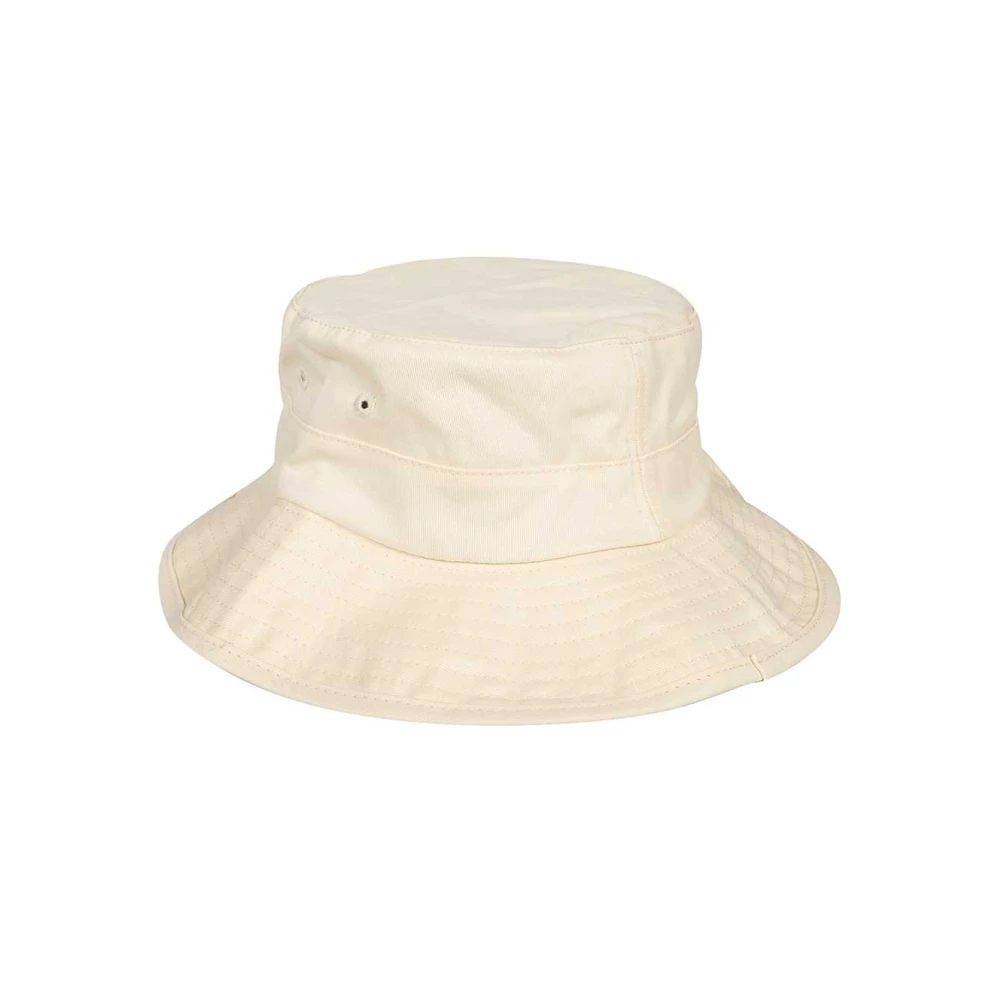 Les Deux Bucket Hat met Contrasterend Kleurlogo Beige Heren