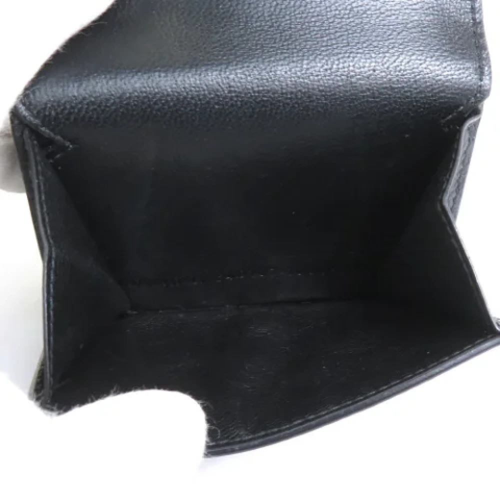 Balenciaga Vintage Pre-owned Leather wallets Black Unisex