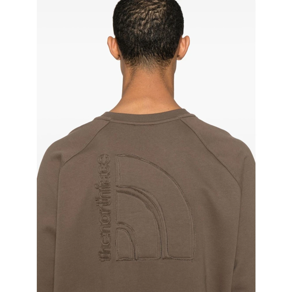 The North Face Bruine Crew Neck Sweater Brown Heren