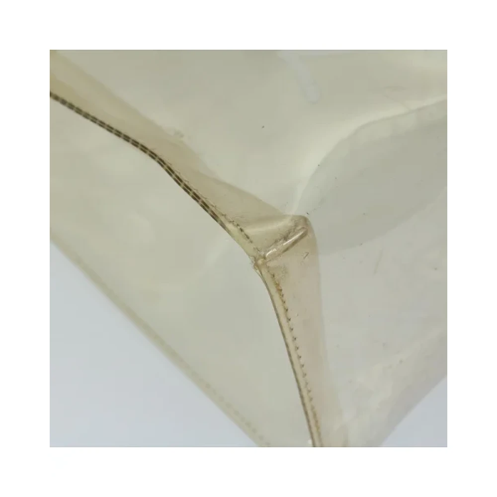 Hermès Vintage Pre-owned Canvas handbags Beige Dames