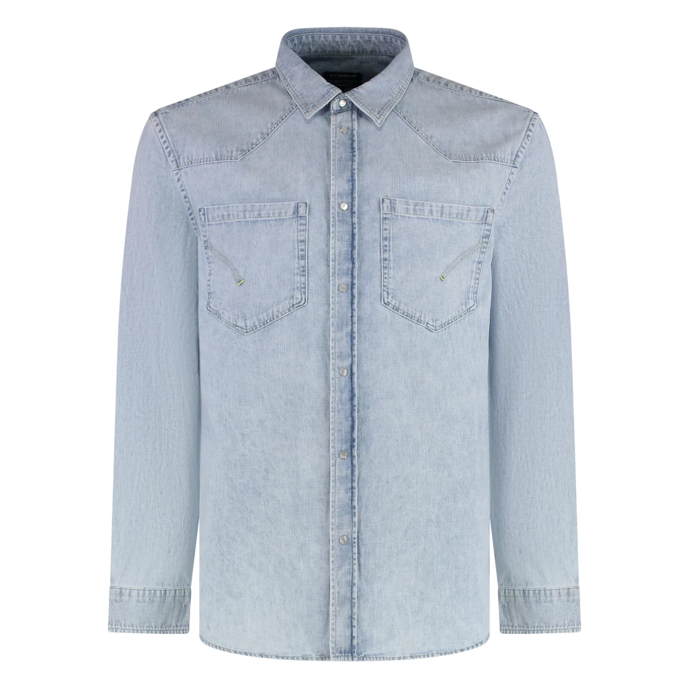 Shirts > Denim Shirts - - Dondup - Modalova