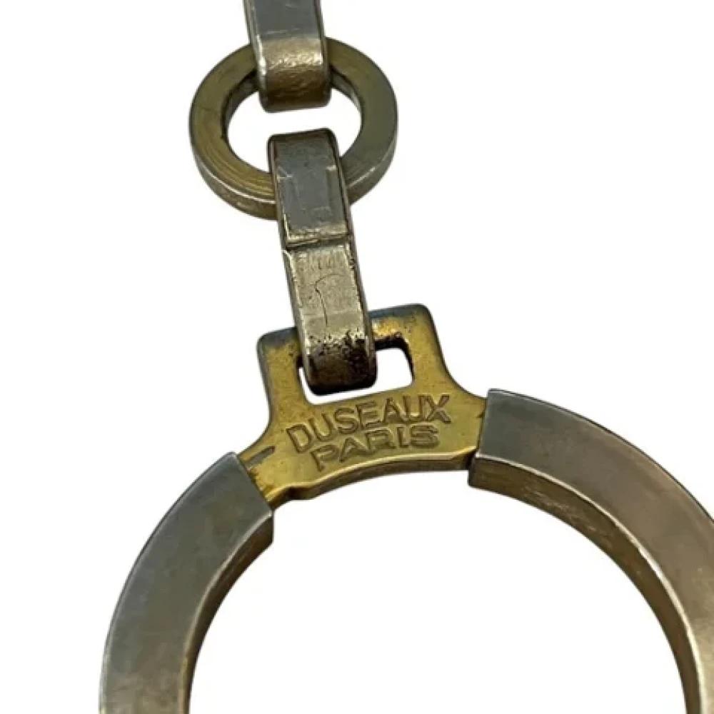 Louis Vuitton Vintage Pre-owned Metal key-holders Yellow Unisex
