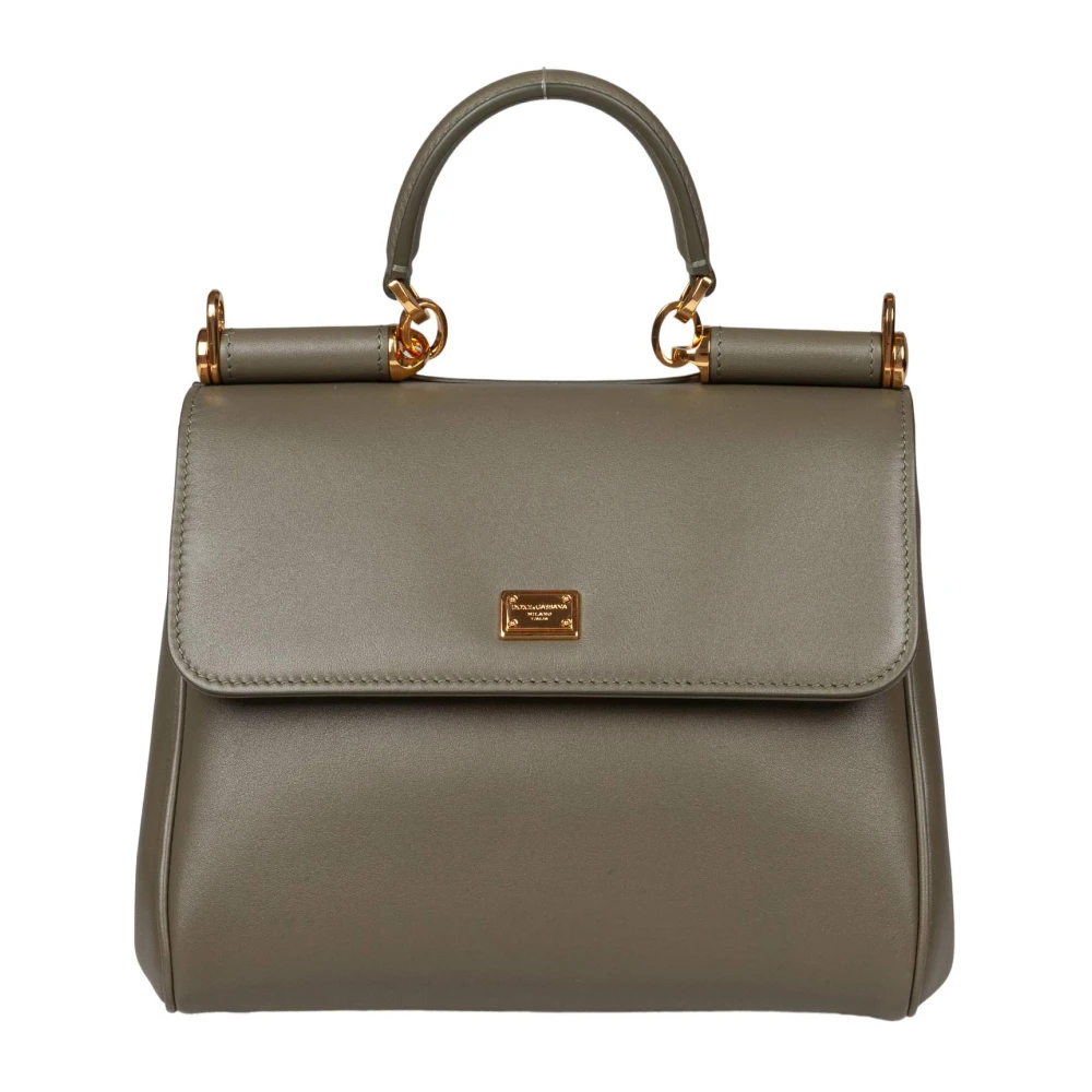 Dolce & Gabbana Women's Green My Sicily Handbag - Handbags - One Size - Bags