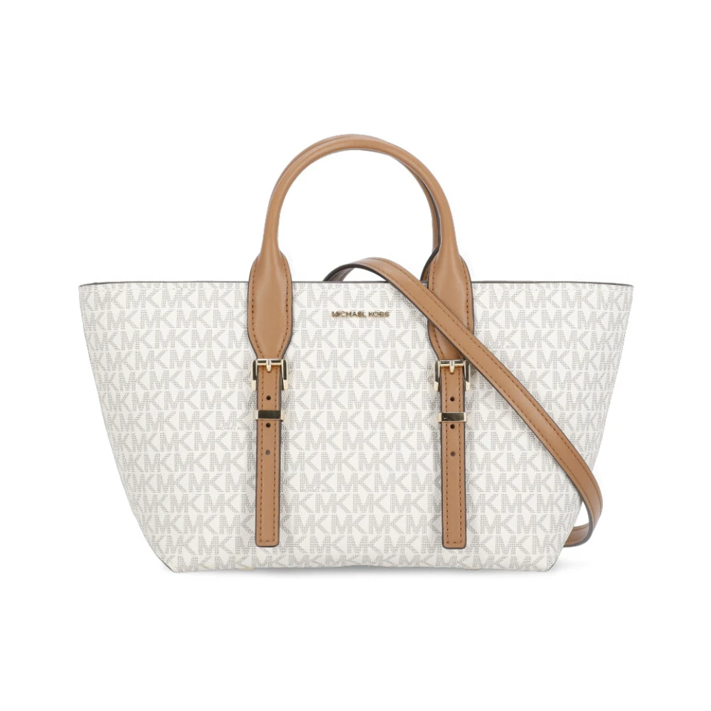 Michael Kors Totes & shoppers Ivory "Moore" Shopping Bag in beige