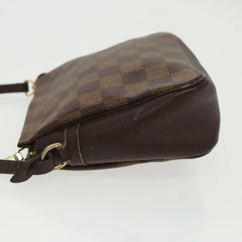 Louis Vuitton Vintage Pre-owned Canvas clutches Brown Dames