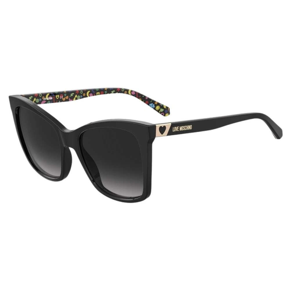 Love Moschino Sunglasses Black Unisex