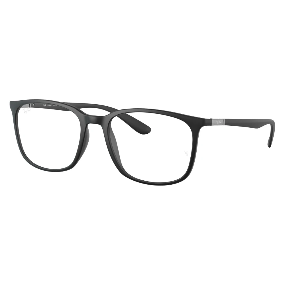 Ray-Ban Unisex Black Square Plastic Eyeglasses Online - Full Rim - Rb7199 - Image 7