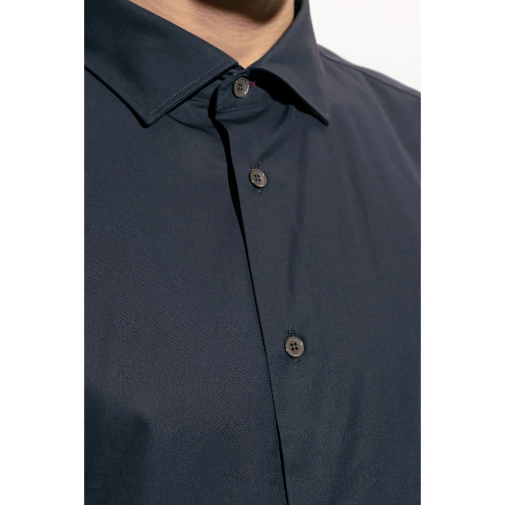 Paul Smith Op maat gemaakt overhemd met manchetknopen Blue Heren