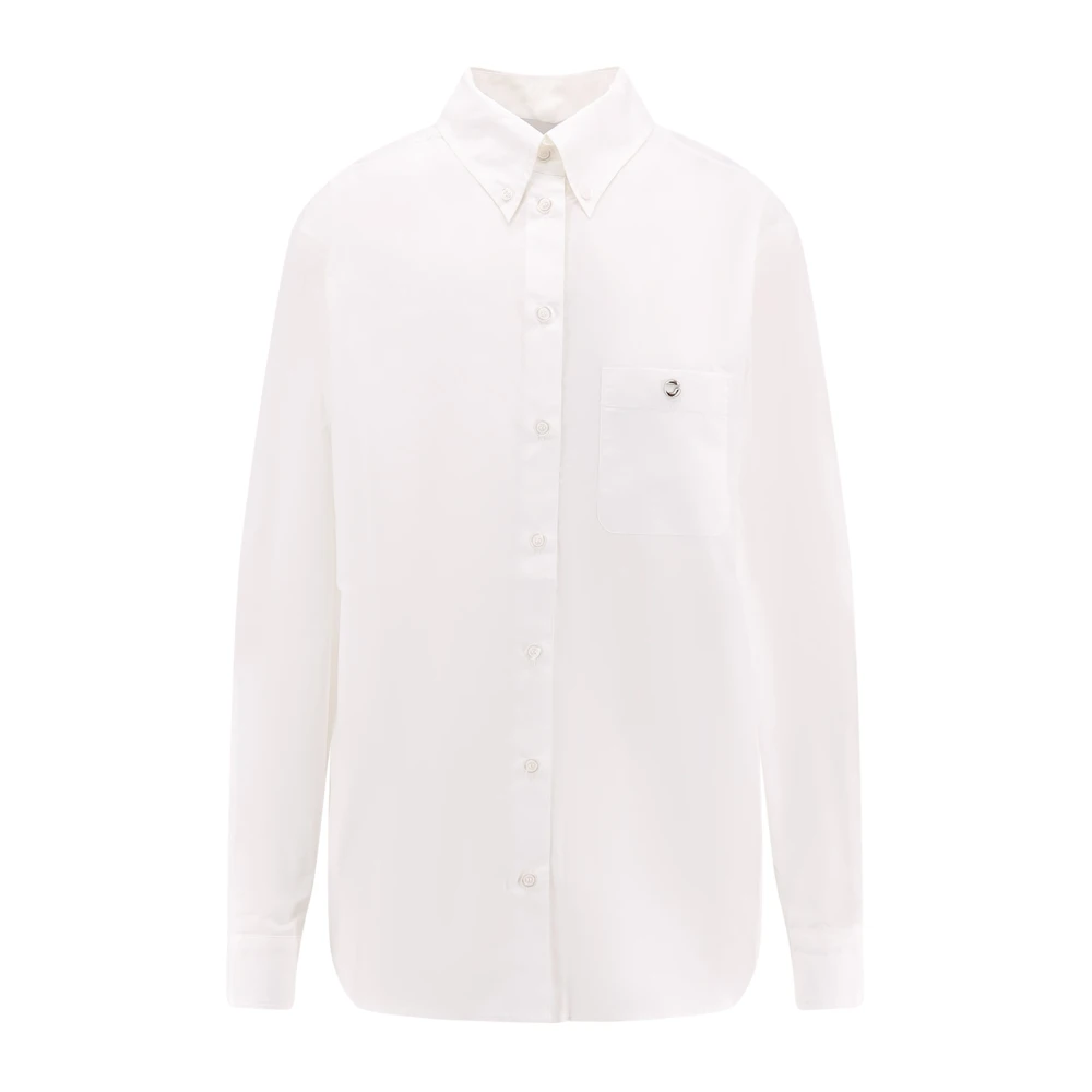 Coperni Women's White Classic Button-Up Shirt - Shirts - S - Blouses & Shirts