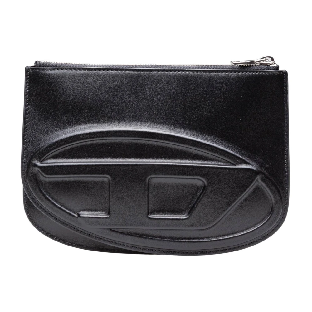 Diesel Vrouw Zwart Tassen Dames, One Size, E Schoudertas Stijlvol Ontwerp