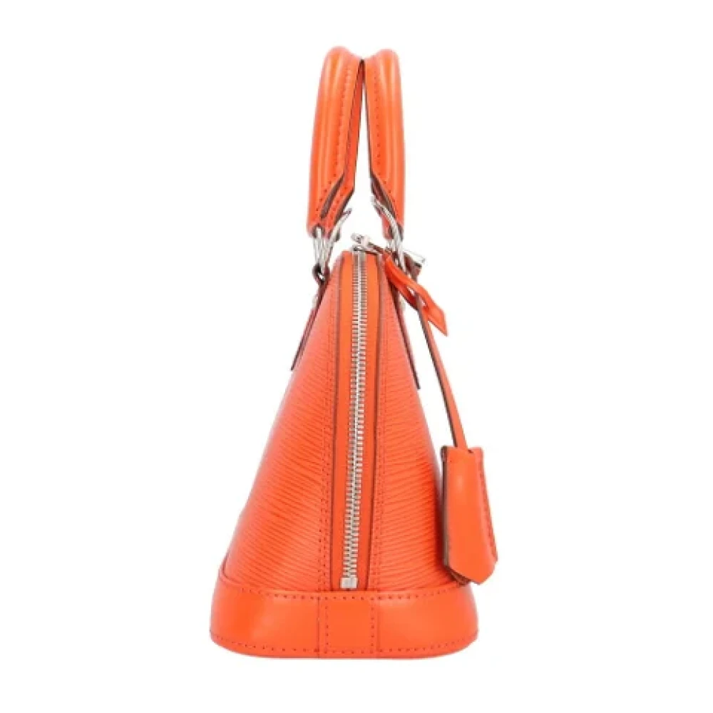 Louis Vuitton Vintage Pre-owned Leather louis-vuitton-bags Orange Dames