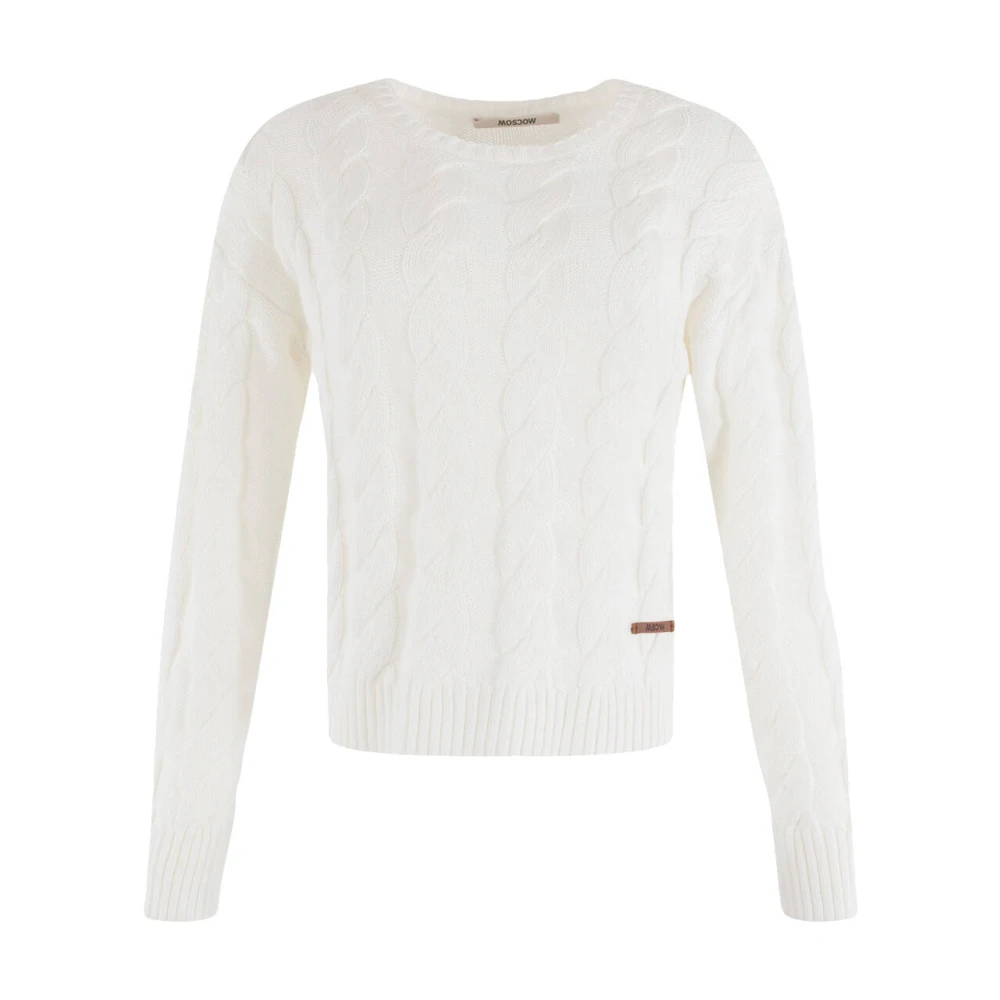 Moscow Mscw Pullover Beige Dames