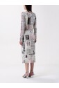 robe-midi-multicolore-pour-femmes