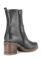 elegantes-bottines-vertes-en-cuir